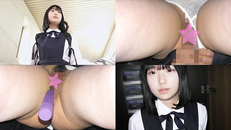 ジャンパースカート紺リボンちゃん033 画像1
